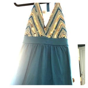 Victoria Secret super cute halter dress w sequins